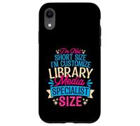 Bibliothécaire Scolaire Not Short Spécialiste des médias de bibliothèque Coque pour iPhone XR