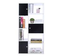 Bibliothèque 10 cubes sur pied, idéale pour salon, chambre à coucher, bureau