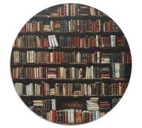 Bibliothèque 1000 Pieces Jigsaw Puzzles for Adults Educhational Games Stress Relieving Entertainment Cultivate The Spirit of Teamwork for Adults Gifts 1000pcs (67.5x67.5cm)