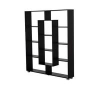 Happy Garden Bibliothèque avec 11 emplacements, Noire Emily. Meuble de Rangement au Design Moderne pour Salon Chambre ou Bureau. Étagères de rangements pour Livres et décorations.