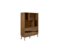 Bibliothèque 2 Portes "Forest" 140cm Marron