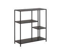 - Bibliothèque 3 étagères en métal - Noir - Joy
