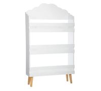 Bibliothèque 3 Niveaux ""Nuage"" 100cm Blanc