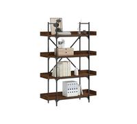 vidaXL Bibliothèque 4 niveaux chêne marron 100x33x145,5 cm
