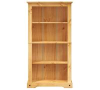 Bibliothèque 4 niveaux Gamme Corona élégante - vidaXL - marron - 4 étagères - 80 x 29 x 150 cm - grand espace - résistante à l'usure