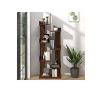 Bibliothèque 48x25,5x140 cm Chêne marron Bois d ingénierie
