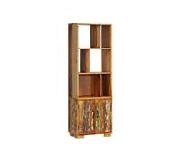 Vidaxl Bibliothèque 60x35x180 Cm Bois De Récupération Solide Marron