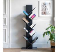 Happy Garden Bibliothèque Simone – 8 étagères en forme d'arbre – Noire