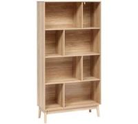 5five - bibliothèque abana bois clair