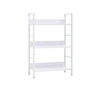 Bibliothèque à 3 niveaux blanc 60x27,6x90,5cm bois d'ingénierie288220