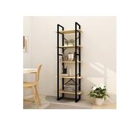 Bibliothèque à 5 niveaux 60x30x175 cm Bois de pin3081983