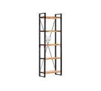 Bibliothèque à 5 niveaux 60x30x180 cm Bois d acacia solide