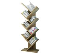 Bibliothèque à 7 étagères sur pied pour livres/CD/albums/fichiers dans le salon, la maison, le bureau