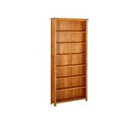 Bibliothèque à 7 niveaux 90x22,5x200 cm Bois de chêne massif