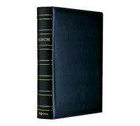 Bibliothèque Album photo à pochettes Noir 15 x 10 cm