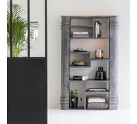 Bibliothèque arrondie en métal locker