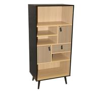 Bibliothèque Arsenal poignées cuir