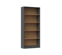 Bibliothèque artisanale Onyx R80 ANTHRACITE