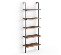 Bibliothèque Ava, 60x183cm, Bois antique, Vicco 32098