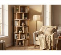 Bibliothèque avec 21 niches - Naturel clair - LAREYA
