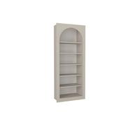 Vente-unique - Bibliothéque avec 6 niches - Beige - CYMORA