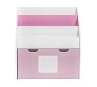 Bibliothèque Avec Bac De Rangement - Atmosphera Rose