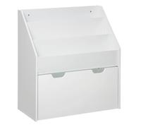 Bibliothèque Avec Bac De Rangement - Douceur Blanc TU