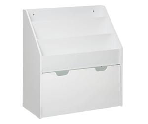 Bibliothèque Avec Bac De Rangement - Douceur Blanc TU