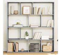 vidaXL Bibliothèque Chêne artisanal 132x29x141,5 cm bois d'ingénierie Multicolore