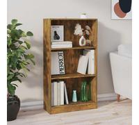 vidaXL Bibliothèque à 5 niveaux – Bois d’ingénierie Gris béton – 40x24x175 cm