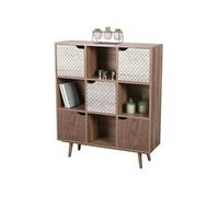 Bibliothèque "Baobab" - Marron - L 90 x P 29 x H 105 cm