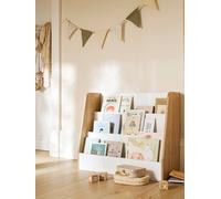 Bibliothèque basse 3 niveaux YEL blanc TU