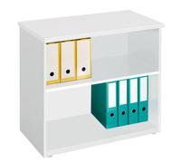 Bibliothèque basse H 73 x L 80 Excellens / Arko blanc - Bibliothèques - Bruneau
