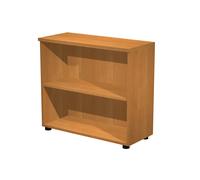 Bibliothèque basse Pronto - L.80 x H.72 cm - Sans porte - Aulne