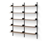 Library 1900 Étagère murale noyer New Works - 5712826419922