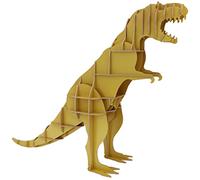 Bibliothèque Bibliothèque Petit coin créatif en forme de dinosaure, décoration d'ornement animal de sol, présentoir de livre de maternelle, facile à installer (couleur : jaune, taille : 152 x 40 x 115