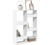 vidaXL Bibliothèque blanche 100x33x135 cm Bois composite