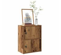Bibliothèque blanc 40x24x77 cm bois d'ingénierie étagère à livres vidaXL