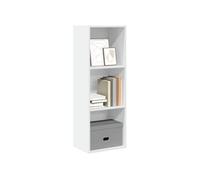 vidaXL Bibliothèque 40x30x114 cm Bois d'ingénierie Blanc