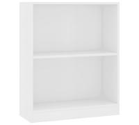 Bibliothèque Blanc 60 X 24 X 74,5 Cm Aggloméré - Vidaxl Blanc