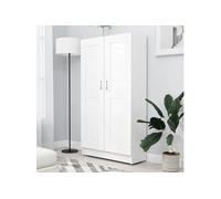 vidaXL Bibliothèque 82,5 x 30,5 x 150 cm Blanc Aggloméré