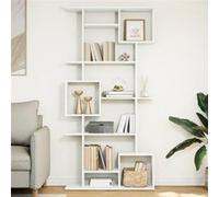 vidaXL Bibliothèque 92x29x188 cm Bois d'ingénierie Blanc