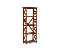 Bibliothèque Bois Massif D'acacia Finition 60x30x160 Cm - Vidaxl