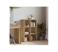 vidaXL Bibliothèque Buffet chêne artisanal 66x30x98 cm Bois ingénierie