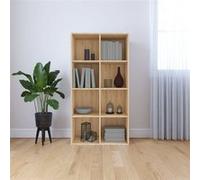 vidaXL Bibliothèque / Buffet Chêne sonoma 66 x 30 x 130 cm Aggloméré