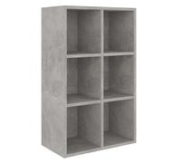 Bibliothèque/Buffet Gris Béton 66x30x97,8 Cm Aggloméré - Vidaxl Gris