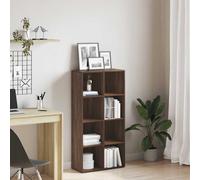 Bibliothèque/Buffet Rangement Salon Intérieur Noir Bois d’Ingénierie vidaXL