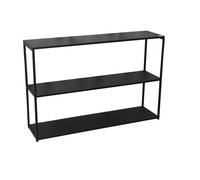 Bibliothèque Charleston 3 étagères acier