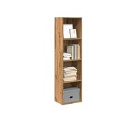 vidaXL Bibliothèque Chêne Artisanal 40x30x152 cm Bois d'ingénierie Marron