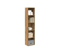 vidaXL Bibliothèque Chêne artisanal 40x30x189 cm bois d'ingénierie Marron